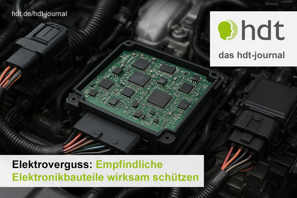 Elektroverguss: Empfindliche Elektronikbauteile wirksam schützen