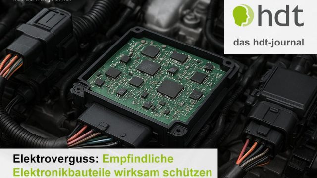 Elektroverguss: Empfindliche Elektronikbauteile wirksam schützen